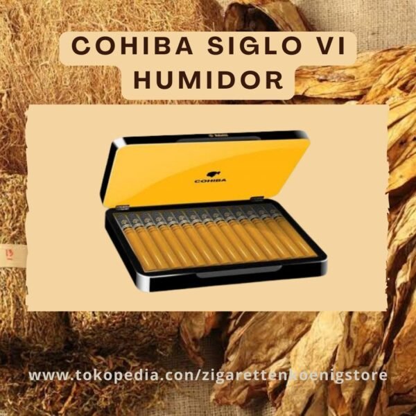 COHIBA SIGLO VI HUMIDOR / COHIBA SIGLO 6 HUMIDOR / CUBAN CIGAR
